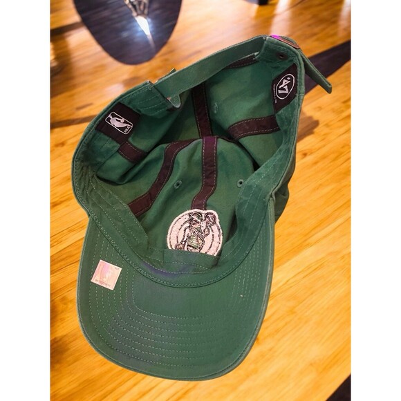 NBA '47 Boston Celtics Cap Mens One Size Green 6-Panel Adjustable Snapback Hat - Picture 8 of 11